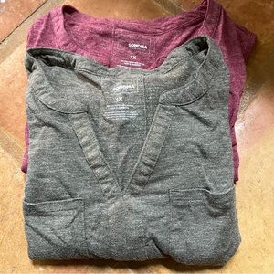 Sonoma - 2 tunic sleeveless tops